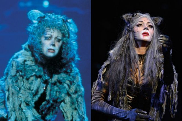 Elaine Paige and Nicole Scherzinger as Grizabella Elaine Paige and Nicole Scherzinger as Grizabella