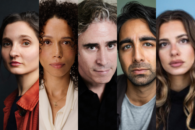 Five of the cast members joining Kristin Scott Thomas Five of the cast members joining Kristin Scott Thomas