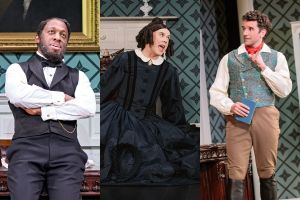 Giles Terera, Cole Escola and Michael Urie, photos by Manuel Harlan and MurphyMade