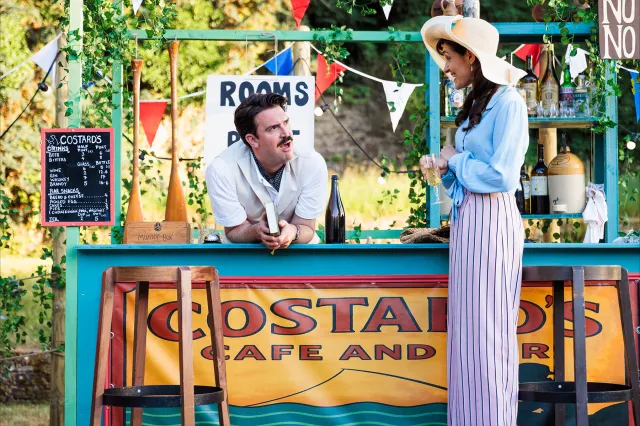 James Sheldon and Phoebe Pryce in Love's Labour's Lost