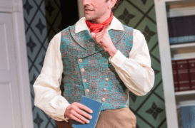Michael Urie in Oh, Mary, photo by Evan Zimmerman for MurphyMade