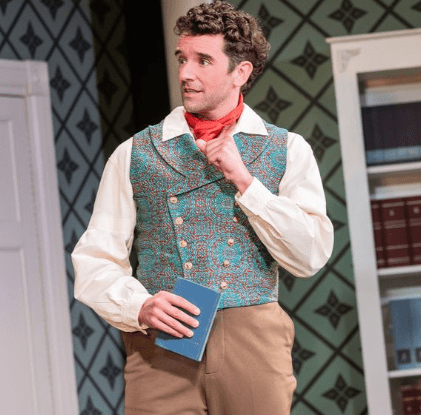 Michael Urie in Oh, Mary, photo by Evan Zimmerman for MurphyMade