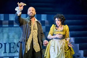 Ramin Karimloo and Meow Meow in Sweeney Todd