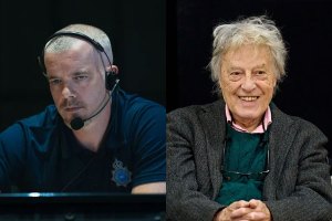 Russell Tovey and Tom Stoppard