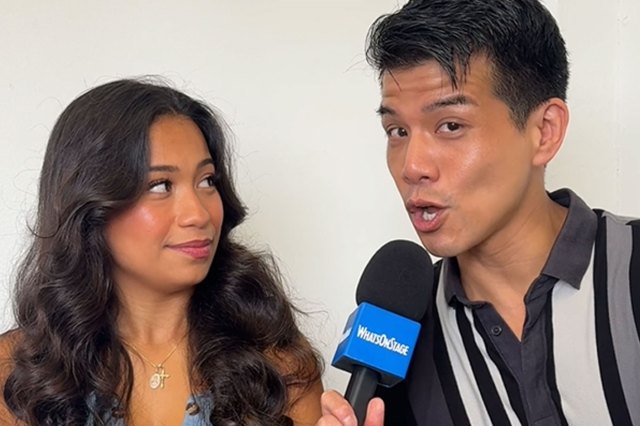 Stephanie Zaharis and Telly Leung in an interview with WhatsOnStage