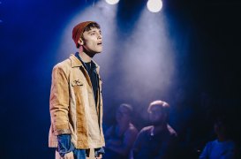 Max Harwood in The Jonathan Larson Project