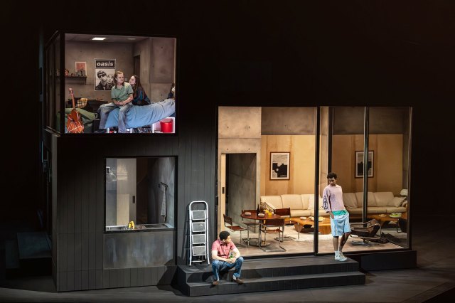 The Oresteia Tom Glynn-Carney, Rosie Sheehy, John Macmillan and Archie Madekwe in The Oresteia