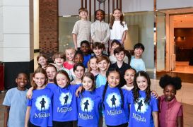 The young company members of Matilda The Musical