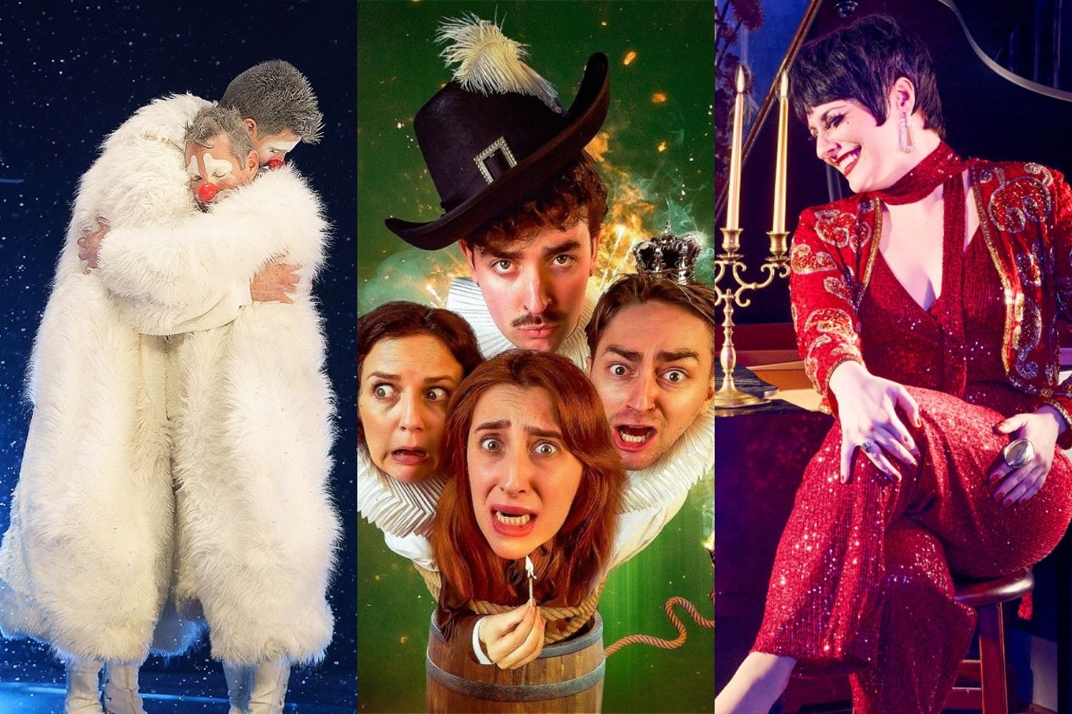 Three of the shows featured, include Glob, Remember Remember, Liberace and Liza