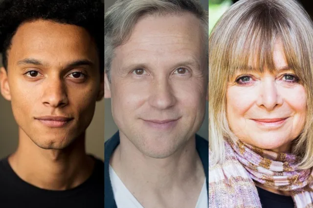 Ajani Cabey, Ian Hallard, Caroline Gruber Ajani Cabey, Ian Hallard, Caroline Gruber
