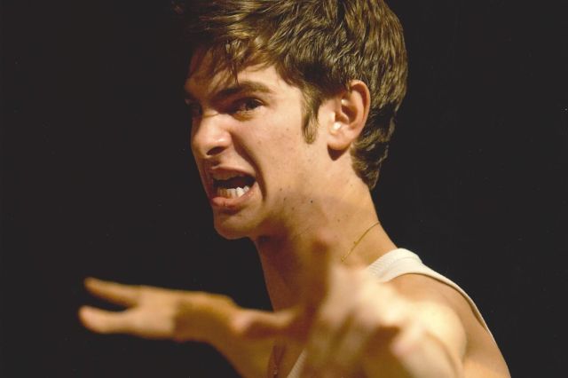 Andrew Garfield in Romeo and Juliet Andrew Garfield in Romeo and Juliet