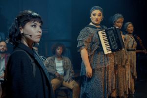 Hadestown the Musical still, courtesy of Trafalgar