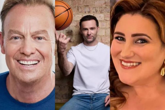 Jason Donovan, Harry Judd and KayCee Stroh