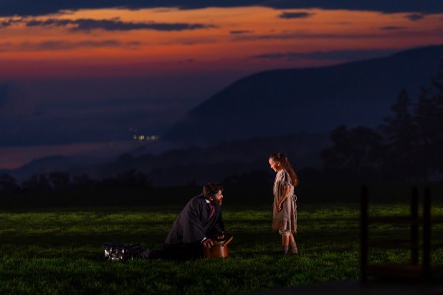 Josh Young and Madelynn Sue Merced in Hudson Valley Shakespeares 2026 production of LES MISERABLES Photo by T. Charles Erickson