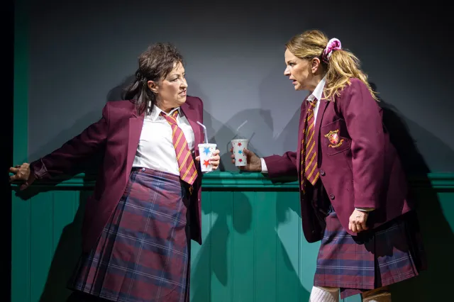 Fourteen Again Ria Jones and Sally Ann Triplett in Fourteen Again