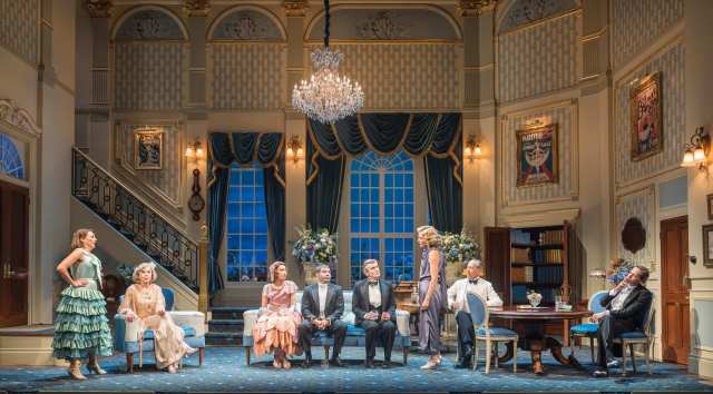HAY FEVER. The Company. Photo Marc Brenner HAY FEVER. The Company. Photo Marc Brenner
