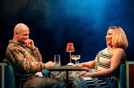 Jamael Westman and Marisha Wallace in Table 17 at Kiln Theatre, © Steve Gregson
