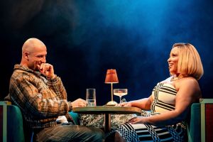 Jamael Westman and Marisha Wallace in Table 17 at Kiln Theatre, © Steve Gregson