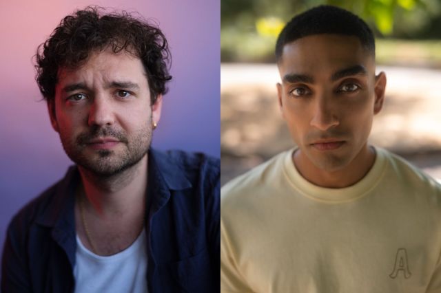 George Fouracres and Mawaan Rizwan, photos by Patch Studio and Joseph Lynn George Fouracres and Mawaan Rizwan, photos by Patch Studio and Joseph Lynn