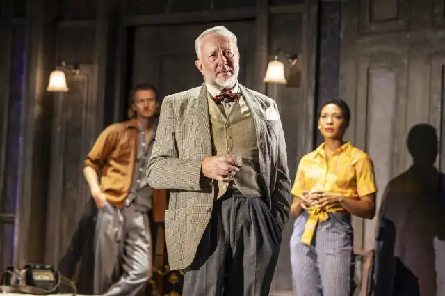 Robin Morrissey (Luke), Jasper Britton (Dr. Montague) (C) and Sophie Lenglinger (Theo) credit Pamela Raith
