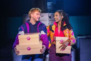Sam Tutty and Christiani Pitts in Two Strangers