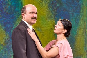 Rory Kinnear and Natalia Osipova in The Standard of Living
