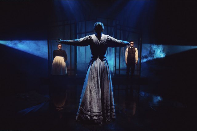 Katy Slater, Amy Tara and Toby Beynon in The Turn of the Screw