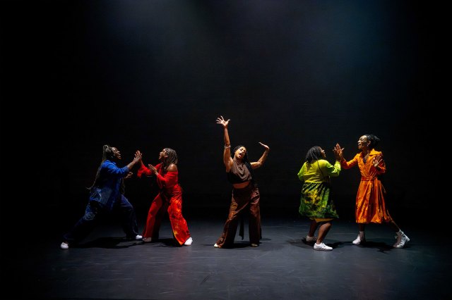 for colored girls 2 Nadine Higgin, Cherrelle Skeete, Ibilola Rossi, Tatenda Naomi Matsvai and Alex Thomas-Smith in for colored girls...