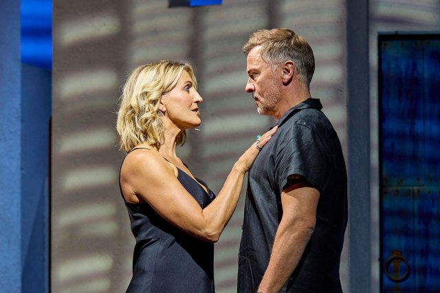 mamma mia Sara Poyzer and Richard Standing, photo by Brinkhoff and Mögenburg