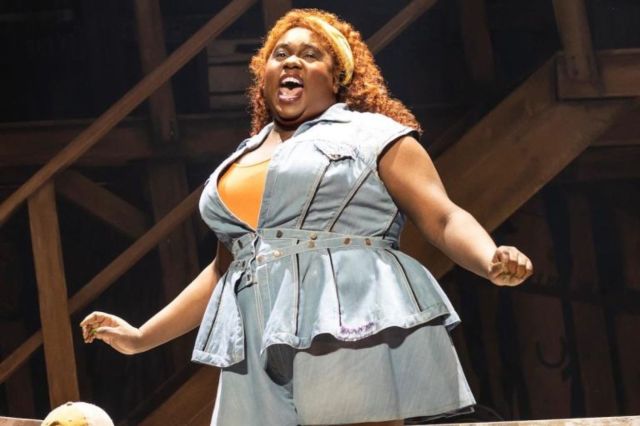 Alex Newell in Shucked Alex Newell in Shucked
