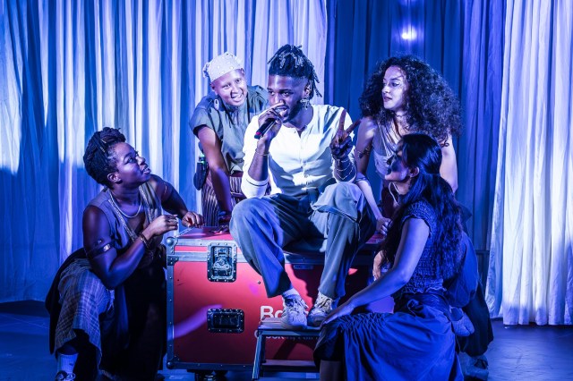 Cast in National Theatre's 2026 schools tour of Bacchae (c) Marc Brenner 01957 Cast in National Theatre's 2026 schools tour of Bacchae (c) Marc Brenner 01957