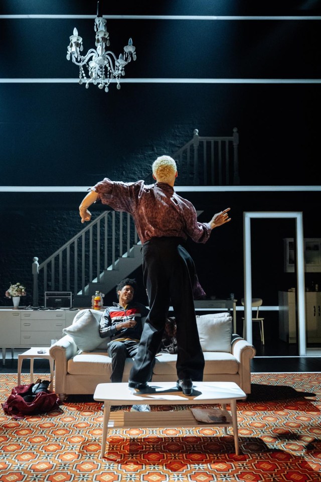 Craig Stein and Leo Whitfield Harris in ILFORD BOY (Donmar Warehouse, 2026) Photo by Helen Murray(2) Craig Stein and Leo Whitfield Harris in ILFORD BOY (Donmar Warehouse, 2026) Photo by Helen Murray(2)