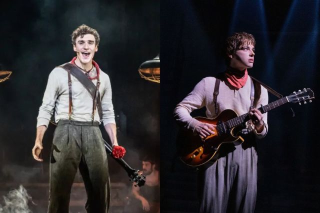 Donal Finn and Jack Wolfe as Orpheus, 1 Marc Brenner , 2 Matthew Murphy Donal Finn and Jack Wolfe as Orpheus, 1 Marc Brenner , 2 Matthew Murphy