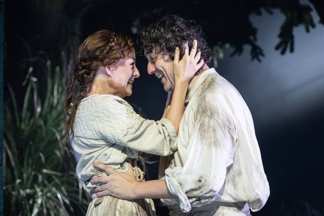 Into the Woods Laura Pitt-Pulford and John Dagleish in Into the Woods