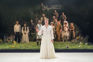 Jonathan Groff and the cast of As You Like It