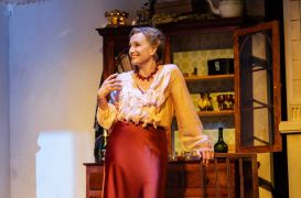 Kristin Scott Thomas in The Cherry Orchard, photo by Johan Persson