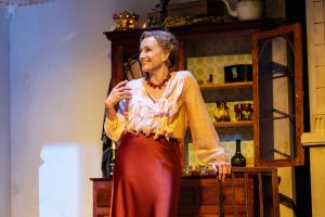 Kristin Scott Thomas in The Cherry Orchard, photo by Johan Persson