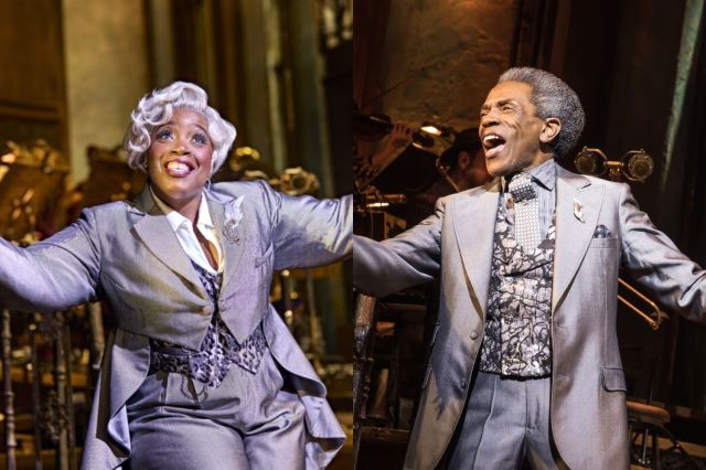 Malinda Parris and André de Shields as Hermes, 1 Brinkhoff Moegenburg, 2 Matthew Murphy Malinda Parris and André de Shields as Hermes, 1 Brinkhoff Moegenburg, 2 Matthew Murphy