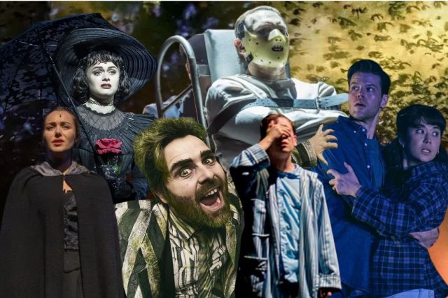 Some of our picks include Beetlejuice, Silence of the Lambs, Stranger Things The First Shadow, Jane Eyre and Paranormal Activity Some of our picks include Beetlejuice, Silence of the Lambs, Stranger Things The First Shadow, Jane Eyre and Paranormal Activity