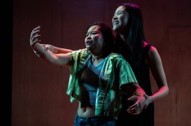 Mei Mac and Isabella Wei in The Hungry Ghost,