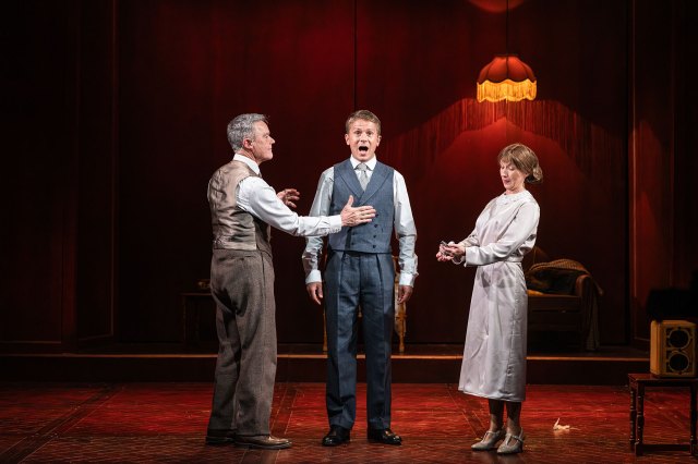 The King's Speech 2 Stefan Dennis, George Rainsford and Rosanna Miles in The King's Speech
