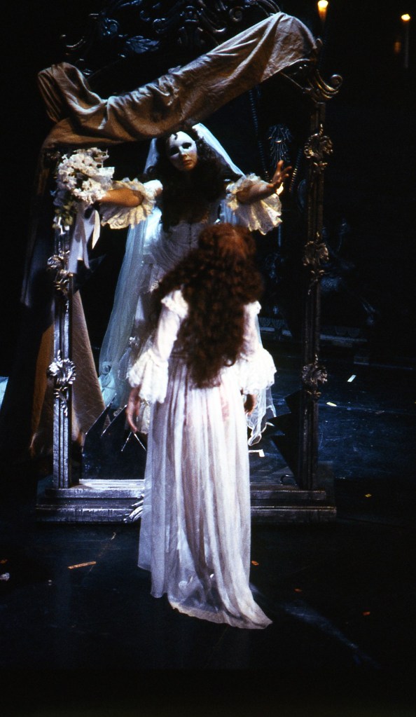 The Phantom of the Opera, Sarah BRIGHTMAN (Christine Daaé), 'Mirror', London 1986, Photo by Michael Le Poer Trench, © CML, Ref PHAN.UK.LON.10.86.DR.5 The Phantom of the Opera, Sarah BRIGHTMAN (Christine Daaé), 'Mirror', London 1986, Photo by Michael Le Poer Trench, © CML, Ref PHAN.UK.LON.10.86.DR.5