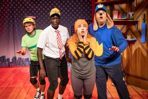 The current cast of Dog Man The Musical, photo by Mark Senior