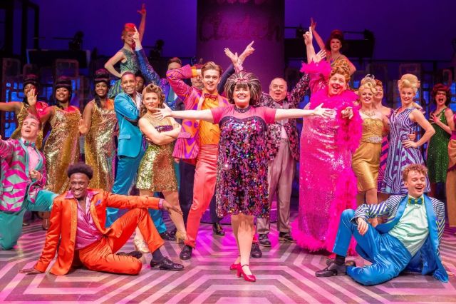 The previous production of Hairspray The previous production of Hairspray