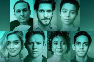 The seven performers joining the cast, headshots provided uncredited